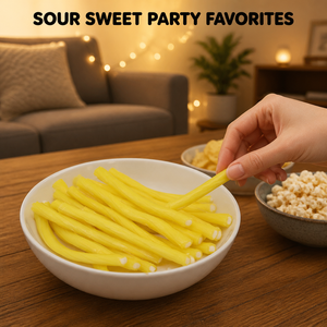 Bonbons Sucrés Personnalisés en Gros OEM, Bâtonnets Aigres Saveur Mangue, Guimauves Gommeuses Moelleuses Remplies, Confiseries Sucrées en Vrac, Fourniture <span class=keywords><strong>de</strong></span> Snacks - Product Image 4