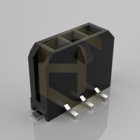 Connecteur Wafer Molex HC-MX3.0-3ALT pour communication de données, avec contacts en cuivre et boîtier en nylon, pour câble vers carte, pas de 3,0 mm, modèles 43020 43025