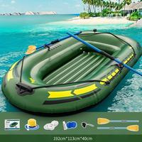 Vente chaude Stock 1/2/3/4 Personnes Épais PVCgonflable Bateau air Bateau Gonflable Bateau De Pêche pour Les Aventures En Plein Air