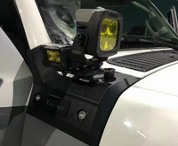 Nouveau Kit de Supports pour Feux LED de Pare-brise Avant Tank 300 2020-2025, Accessoires Tout-terrain 4x4 (Compatible Génération 1/Génération 2)
