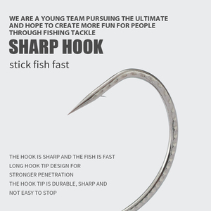 Lushzer 20 cái/túi thả bắn móc thép carbon cao bù đắp wacky móc Crank Worm Bass fishhook móc cho cá chép mục tiêu loài - Product Image 3