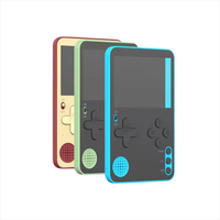 Console de jeux vidéo portable K10, lecteur de jeux 500-en-1, écran 2,4 pouces, classique rétro, joystick, boîte pour garçons, enfants, cadeaux de Noël