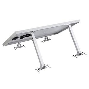 Support de montage solaire réglable 15-30 degrés pour toit en tôle ondulée en alliage d'aluminium avec finition anodisée - Product Image 1