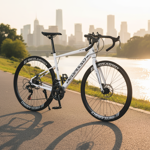Bicicletas de Carretera en Stock de Fábrica, 700C, 21 Velocidades, Bicicleta de Carretera, Bicicleta Híbrida 700c SPDJISU a - Product Image 6