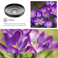 APEXEL-Objectif mobile universel HD Pro, appareil photo professionnel, appareil photo, kits d'objectif 5 en 1