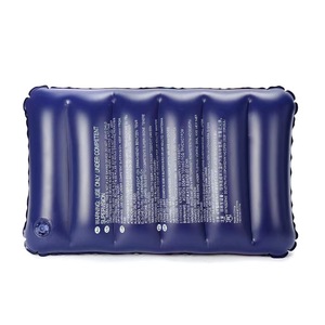 PVC Flocking Inflatable <strong>Pillow</strong> Travel Camping Rectangular Nap Convenient Outdoor &amp; Indoor - Product Image 5
