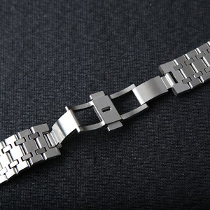 Correa de Reloj de Acero GA2100 con Logotipo Personalizado, Modelo 15400 316L, Brazalete de 26 mm de Diámetro, Compatible con Correa AROYAL O-AK, Hebilla Plegable - Product Image 4