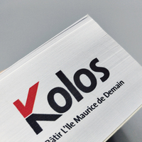 Bloc de papier pour blocs-notes de brique en papier d'impression personnalisée à 4 côtés