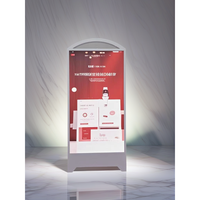Affichage numérique extérieur sur pied haute luminosité 49 pouces, indice de protection IP68, garantie 1 an, OEM pour centre commercial
