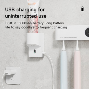 Smart Auto-induction Sensor Wall-Mounted <b>Toothpaste</b> <b>Dispenser</b> Household Bathroom Teeth Care Personal <b>Toothpaste</b> Squeezer - Product Image 6
