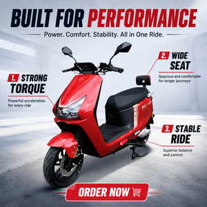 มอเตอร์ไซค์ไฟฟ้า <span class=keywords><strong>RC80</strong></span> Touring 3000W 72V 80กม./ชม. ได้รับการรับรองมาตรฐาน EEC จัดส่งจากคลังสินค้า EU พร้อมบริการดรอปชิปปิ้ง - Product Image 1
