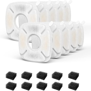 10 Uds. Reemplazo de filtros de fuente de agua para gatos compatibles con VE KEN 95oz/2.8L dispensador automático de agua para perros - Product Image 1