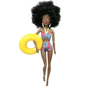 Wholesale 12.5 Inch Fashion Models Girl Doll Toy Black African Dolls American Girl Doll
