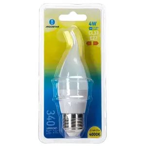 Ampoule LED E27 4W 3000K, 470 lm, économe en énergie, idéale pour la décoration et les ambiances chaleureuses. - Product Image 2