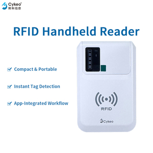 <span class=keywords><strong>UHF</strong></span> <span class=keywords><strong>RFID</strong></span> Mobiler Leser USB-Anschluss 860-960MHz Frequenz bis zu 8 Meter Reichweite für Asset-Inventarverwaltung - Product Image 1