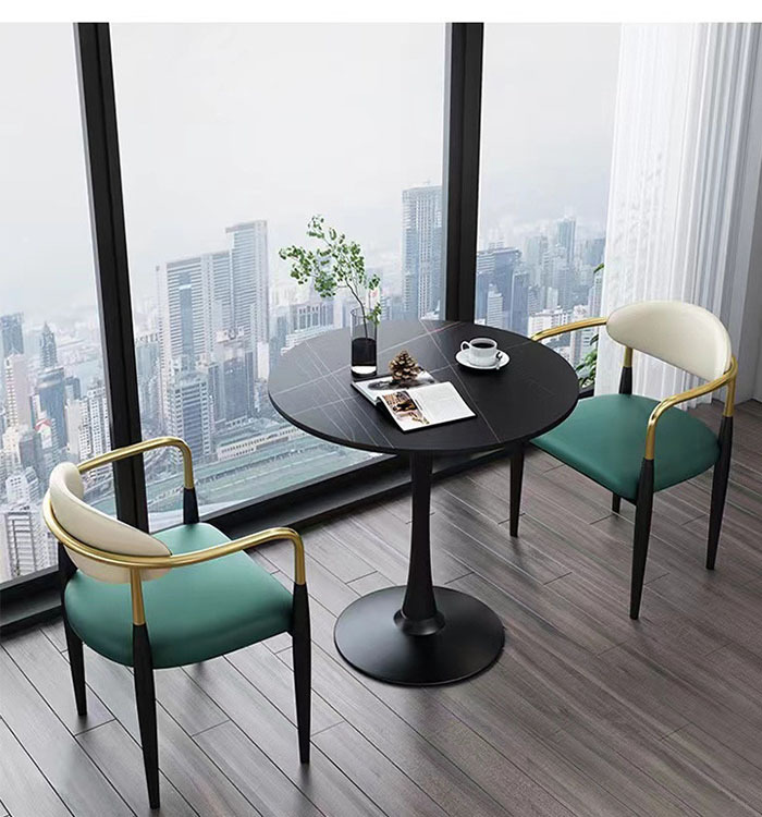 Stainless Steel Restaurant Kitchen Armchairs Dining