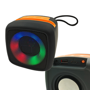 ลำโพงบลูทูธไร้สายพกพา X-911 ราคาขายส่ง เสียงเบสสเตอริโอ พร้อมไฟ RGB ลำโพงซับวูฟเฟอร์สเตอริโอแบบแอคทีฟ ลำโพงมินิคิวบ์ BT - Product Image 2