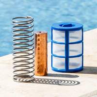 Nettoyeur de chlorinateur de sel de piscine à ioniseur solaire de technologie professionnelle