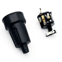 Prise Schuko certifiée CE 10A 250V, prise de remplacement européenne CEE 7/7, norme allemande, ignifuge, connecteur d'alimentation DIY
