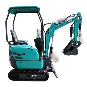 Hot Sale Seat Joystick Control Boom Swing Crawler Excavator Farm Garden New Micro Mini Digger Bagger