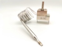Thermostat capillaire électrique WHD-FB 0-320 degrés interrupteur de température pour four domestique plaque chauffante friteuse chaudière chauffante
