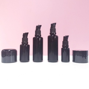UV protection 20ml 30ml Black Purple Glass Essential Oil <b>Bottles</b> 50ml Violet Glass <b>Pump</b> <b>Bottle</b> Fine Mist 100ml Spray <b>Bottles</b> - Product Image 1