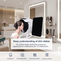 Miroir numérique intelligent 3D 8 Spectrum A6 multilingue, 36 millions de pixels HD, scanner facial, analyseur de peau pour usage domestique et commercial