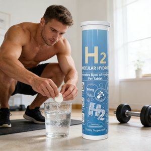 Comprimés d'eau d'hydrogène moléculaire au magnésium et au <span class=keywords><strong>sel</strong></span> d'<span class=keywords><strong>Epsom</strong></span>, comprimés d'hydrogène H2 pour l'eau potable - Product Image 4