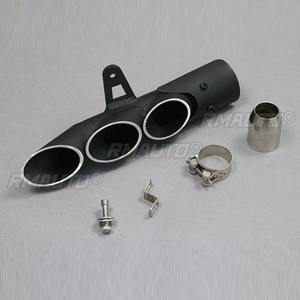 Tubo de Escape Universal TOCE para Motocicleta, Modificación Deportiva, CB1000, Gran Cilindrada, Chimenea Inclinada, 2 o 3 Orificios - Product Image 1