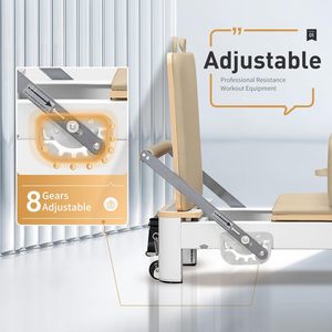 CZFITT Máquina de Pilates Core Bed Fitness de Madera de Arce, Aluminio y ABS - Plegable para Yoga y Pérdida de Peso, Cama Reformer con Caja Conveniente - Product Image 4
