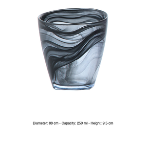 Carioca Black <b>Water</b> Tumbler 25 cl H 9.5 cm Ø 8.8 cm M1934 - Product Image 3