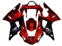Kit de carénage de moto en plastique ABS injecté pour YZF R1 2000 2001 YZFR1 00 01