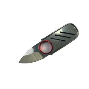Portable Folding Mini Knife Stainless Steel 115mm Blade 4cm Smooth Edge Outdoor Camping Gear Card Style Easy To Carry - Product Image 4