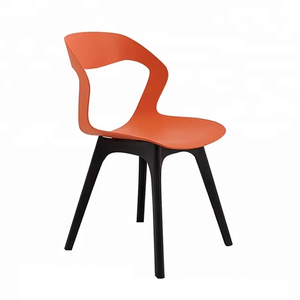 Silla de comedor de plástico de resina sin brazos moderna, venta al por mayor, muebles para el hogar, taller escolar, almacén, cafetería, varios ajustes - Product Image 6