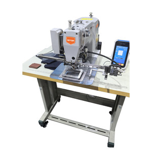 Machine à coudre automatique à une aiguille BT-68TB, point noué, à plat, pour l'application d'étiquettes sur chemises et tricots - Product Image 1