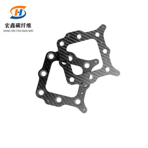 Plaque en fibre de carbone Hongxin 3K, entièrement en carbone, découpe de précision, personnalisable - Product Image 4