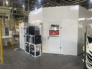 BBET Vollständig geschlossener 6-Achsen-Roboterarm mit Drehtisch für das Hochdruck-Wasserstrahl schneiden - Product Image 3