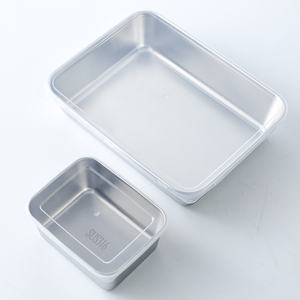 Hogar cocina contenedor de acero inoxidable refrigerador de alimentos caja de conservación contenedor de alimentos de acero inoxidable fresco - Product Image 4