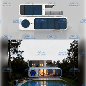 Villa capsule préfabriquée <span class=keywords><strong>de</strong></span> luxe Dayang Factory <span class=keywords><strong>avec</strong></span> installation facile pour camping, complexe hôtelier et <span class=keywords><strong>chalet</strong></span> - Product Image 5