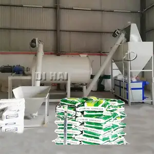 Ceramic Adhesive Mixer Wall Putty Plant Mortar Production Line Dry Mortar Mixing Equipment Manufacturer