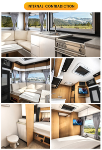 Đoàn Lữ Hành với vòi hoa sen nhà vệ sinh <span class=keywords><strong>RV</strong></span> Camper Lớp Một <span class=keywords><strong>26</strong></span>.Chassis độc lập treo Camper Trailer - Product Image 6