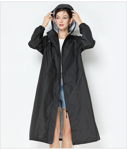 Impermeable Largo y Moderno para Mujer, Ligero, con Capucha, para Montar a Caballo, Senderismo y Actividades al Aire Libre - Product Image 6