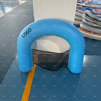 L'eau gonflable de chaise longue de piscine de forme d'ODM OEM U flotte