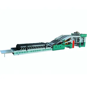 Fully automatic flute paper laminating machine corrugated sheet pasting machine litho laminator machine