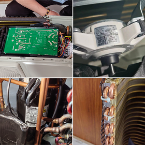 <span class=keywords><strong>Climatisation</strong></span> hybride <span class=keywords><strong>solaire</strong></span> <span class=keywords><strong>thermique</strong></span> 24000btu 2 tonnes 3hp pour usage domestique - Product Image 3