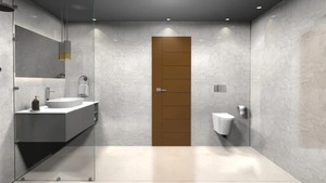 Dalle de quartz premium Calacatta Forest Grey C009 – Design élégant à fines veines - Product Image 1