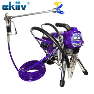 เครื่องพ่นสีแบบไร้อากาศ EKIIV <span class=keywords><strong>M795</strong></span> 3300PSI รองรับปืนคู่ หัวฉีดขนาด 0.017 และ 0.019 สำหรับงานเคลือบอุตสาหกรรม - Product Image 1