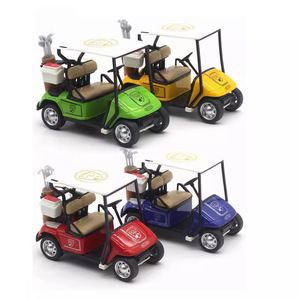 Carrito de Golf en Miniatura a Escala 1:36, Modelo de Auto de Aleación, Excelente Idea de Regalo para Niños, Auto de Juguete con Mecanismo de Retroceso - Product Image 2