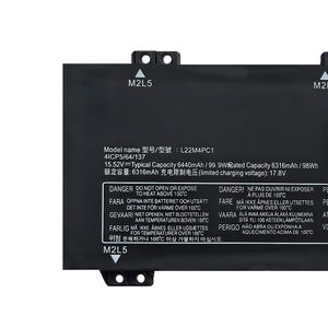Batterie d'ordinateur portable de remplacement L22M4PC1 L22L4PC1 L22D4PC1 L22C4PC1 pour Lenovo Legion Pro 7 16IRX8 16IRX8H - Product Image 3