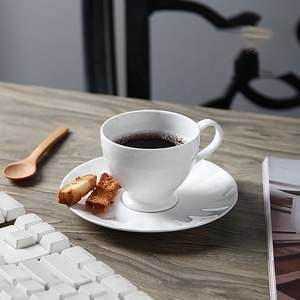 Tazze e piattini da Cappuccino in porcellana tazze da 6 once per tazze da caff<span class=keywords><strong>è</strong></span> Latte moka e t<span class=keywords><strong>è</strong></span> Demitasse - Product Image 4